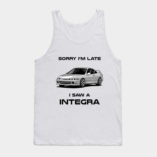 Sorry I'm Honda Integra Type R Classic Car Tshirt Tank Top